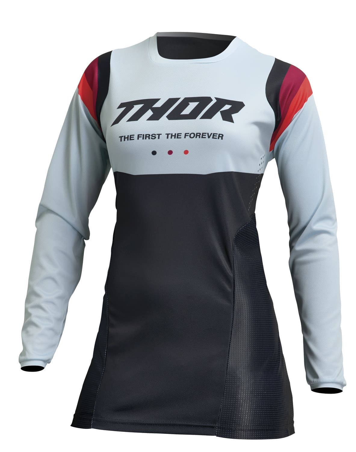 TH29110256 Maglia cross Thor Pulse donna Rev nero / bianco XL