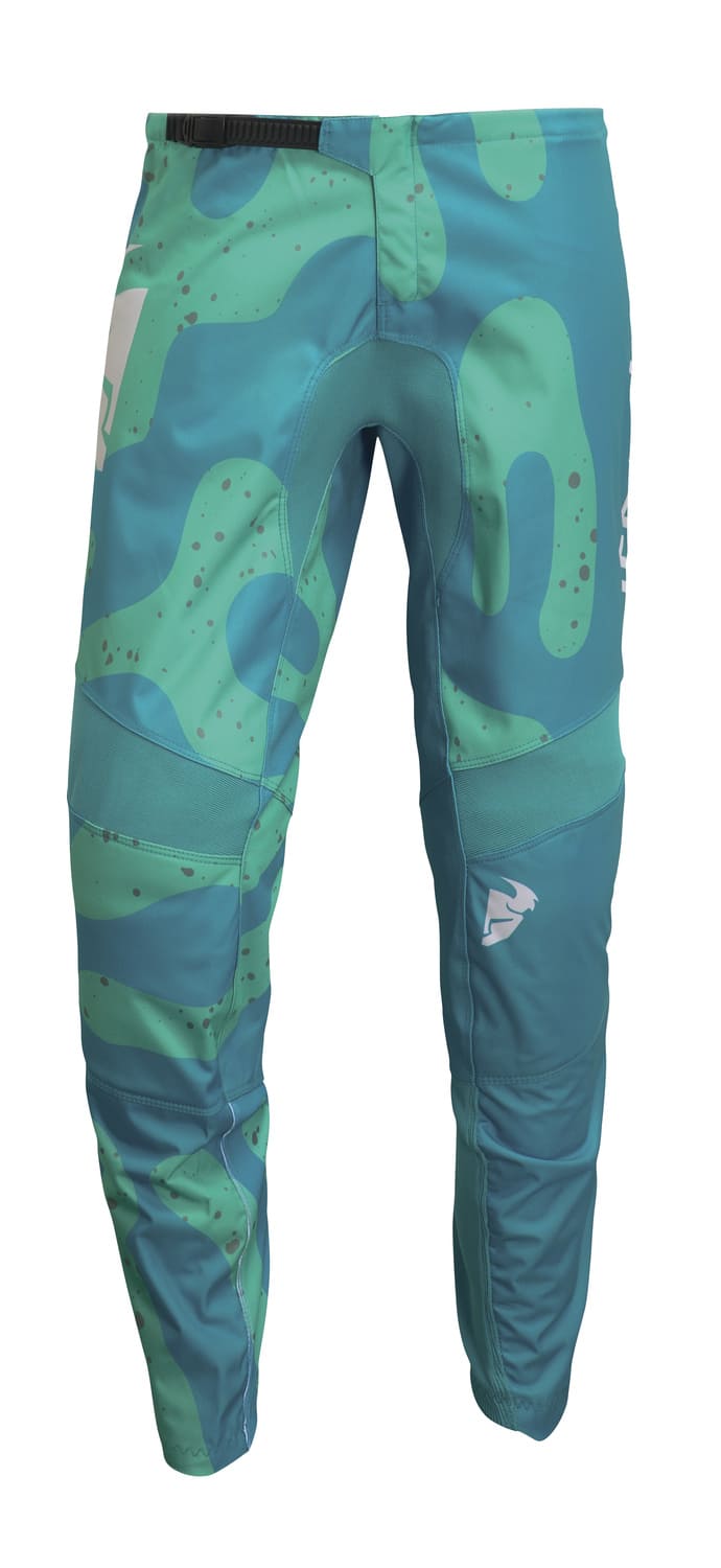 TH29020323 Thor Sector Women's Cross Pants Disguise Turquoise / Acidqua 13/14