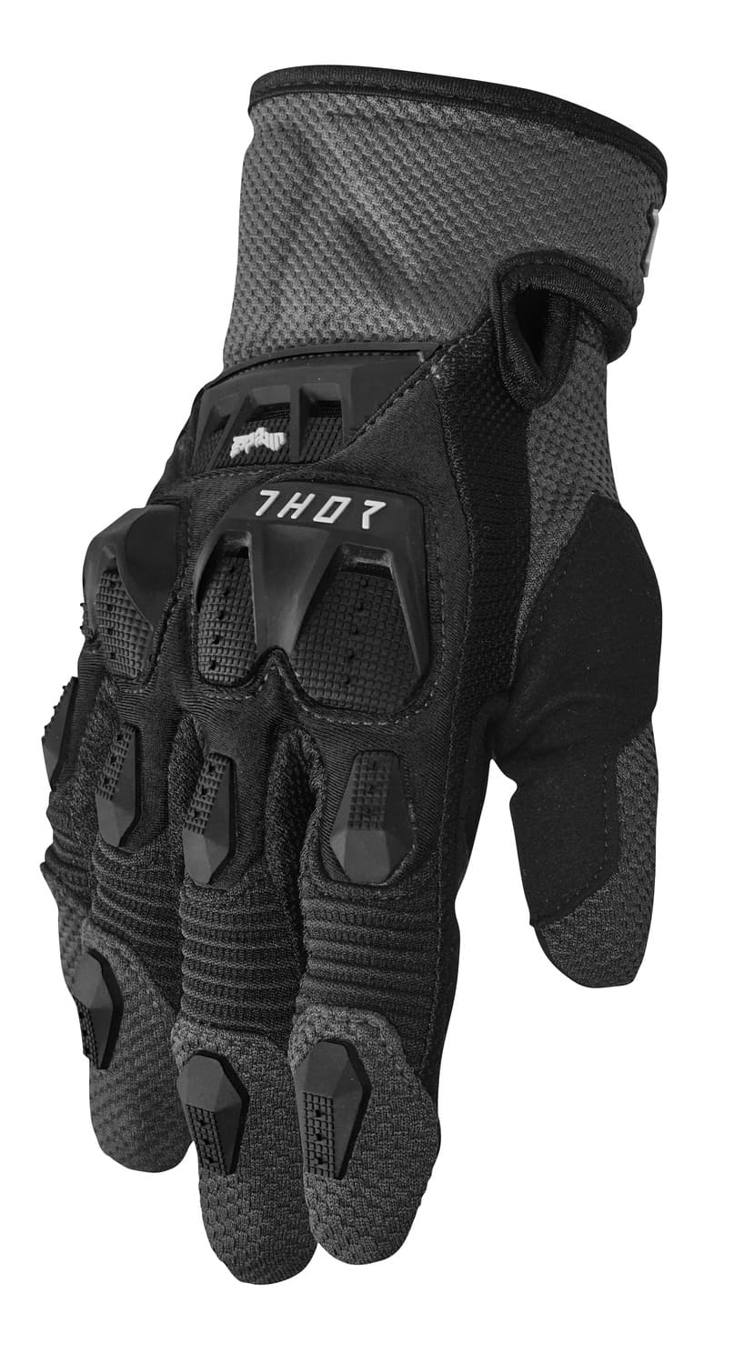 TH33307284 Thor Terrain cross gloves black / anthracite 2X