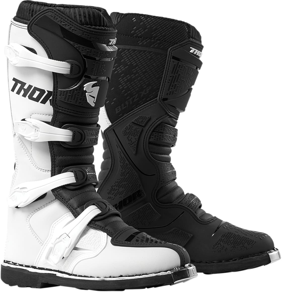 TH34102180 Thor Blitz XP Cross Boots Black / White 49