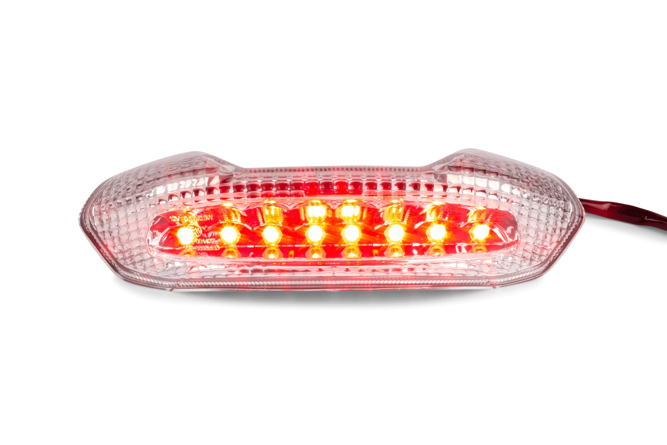 STR-656.68/BK LED taillight with indicators Piaggio NRG Power CE approved