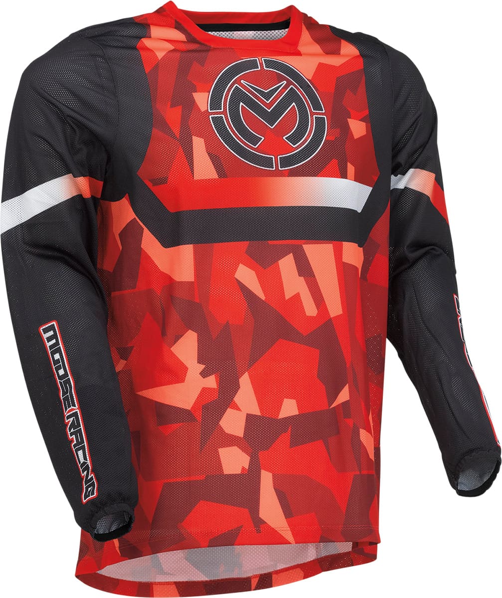 MR-29107209 Maglia cross Moose Racing Sahara rosso/nero 3X