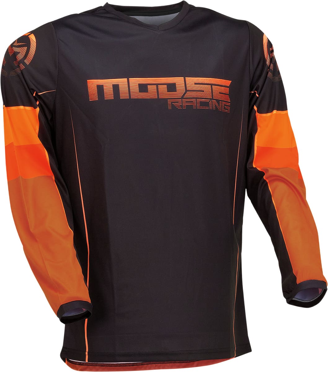 MR-29107202 Moose Racing Qualifier Orange/Grey 4X Cross Jersey