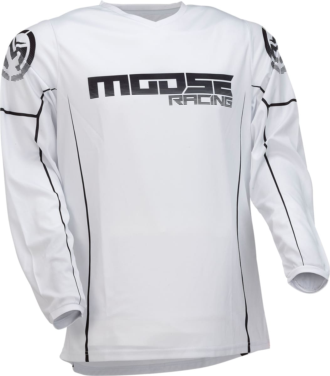 MR-29107194 Maglia cross Moose Racing Qualifier nero/bianco 4X