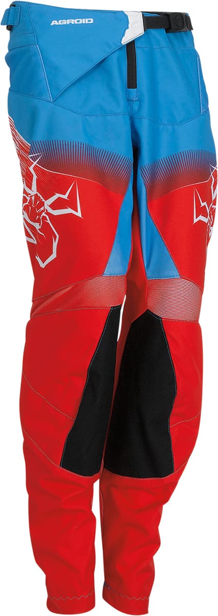 MR-29032272 Pantaloni cross Moose Racing Kids Agroid rosso/bianco/blu 28