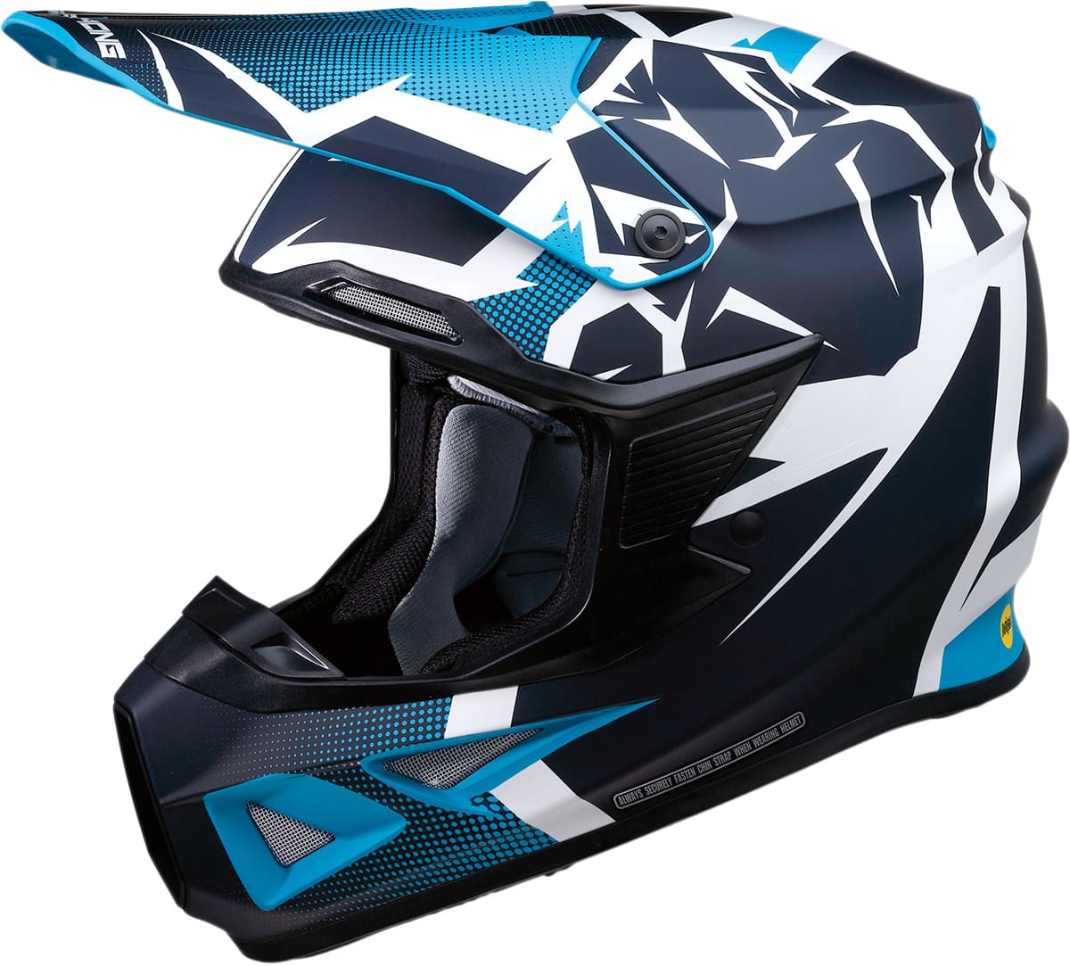 MR-01106711 Moose Racing MIPS FI Agroid blue 3X cross helmet