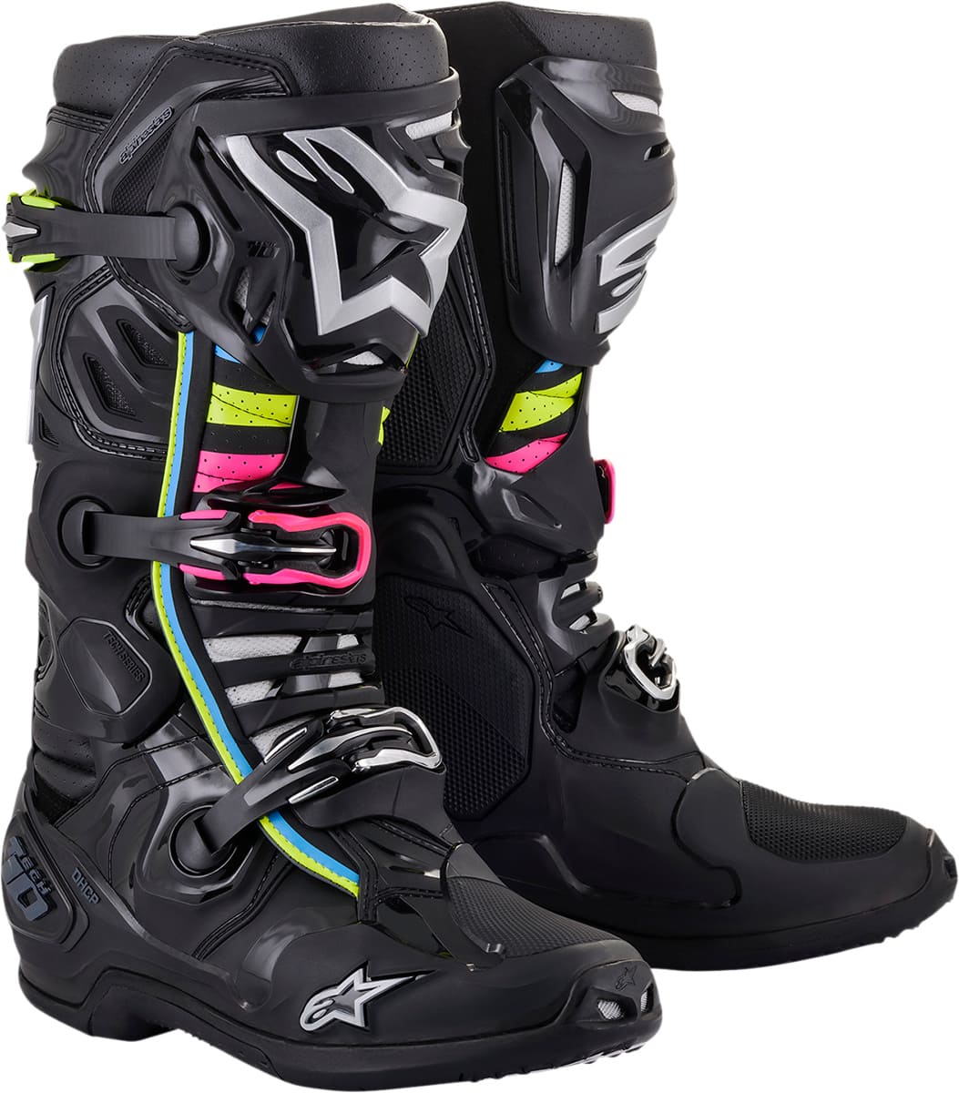 ALP34102650 Stivali Alpinestars Tech 10 Supervented Black Hue 49