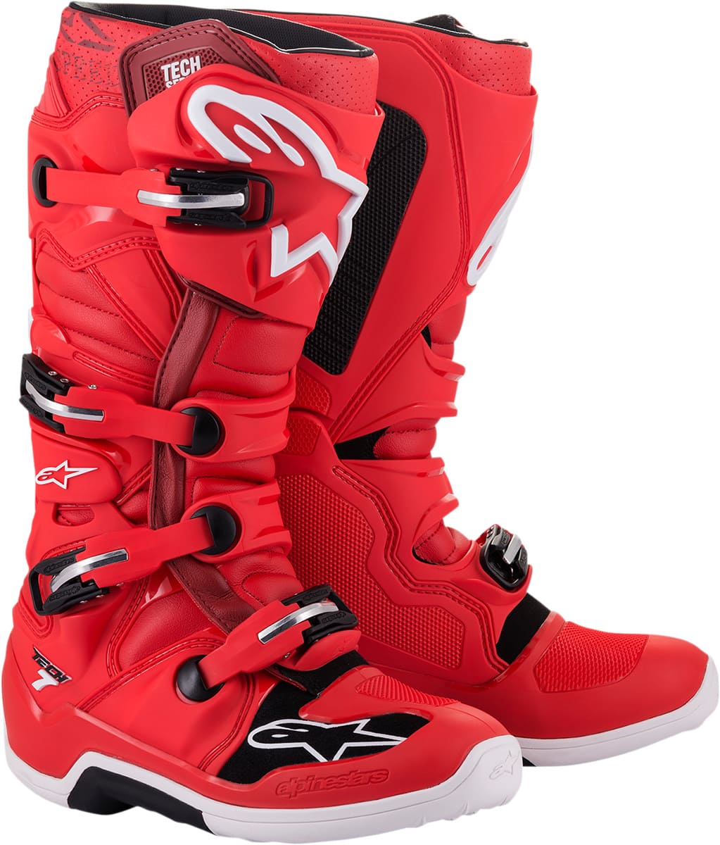 ALP34102666 Alpinestars Tech 7 boots rouge 49