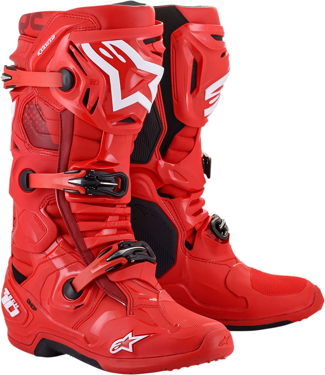 ALP34102642 Stivali Alpinestars Tech 10 rouge 49