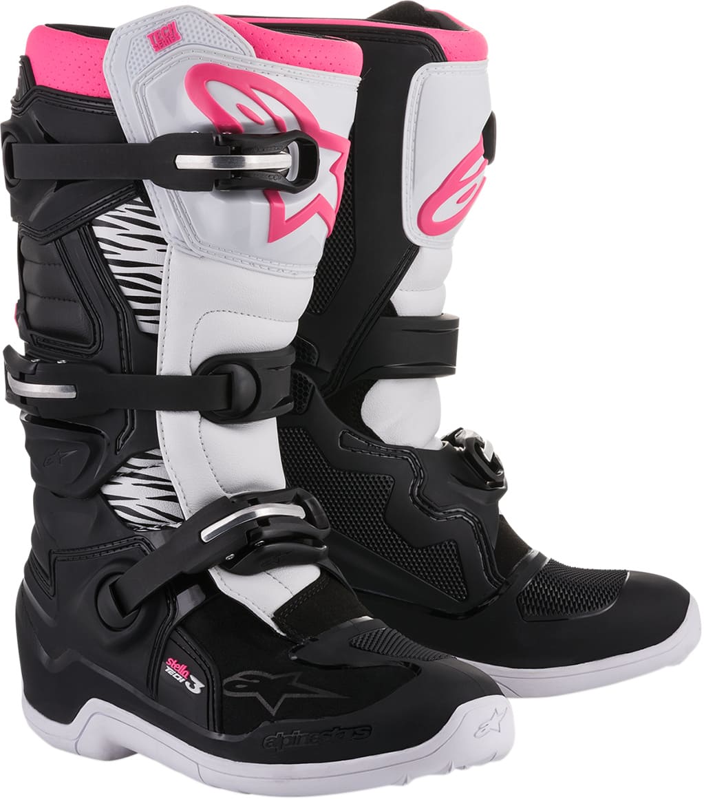 ALP34101942 Alpinestars Tech 3 Stella Boots black / white / rose 40.5