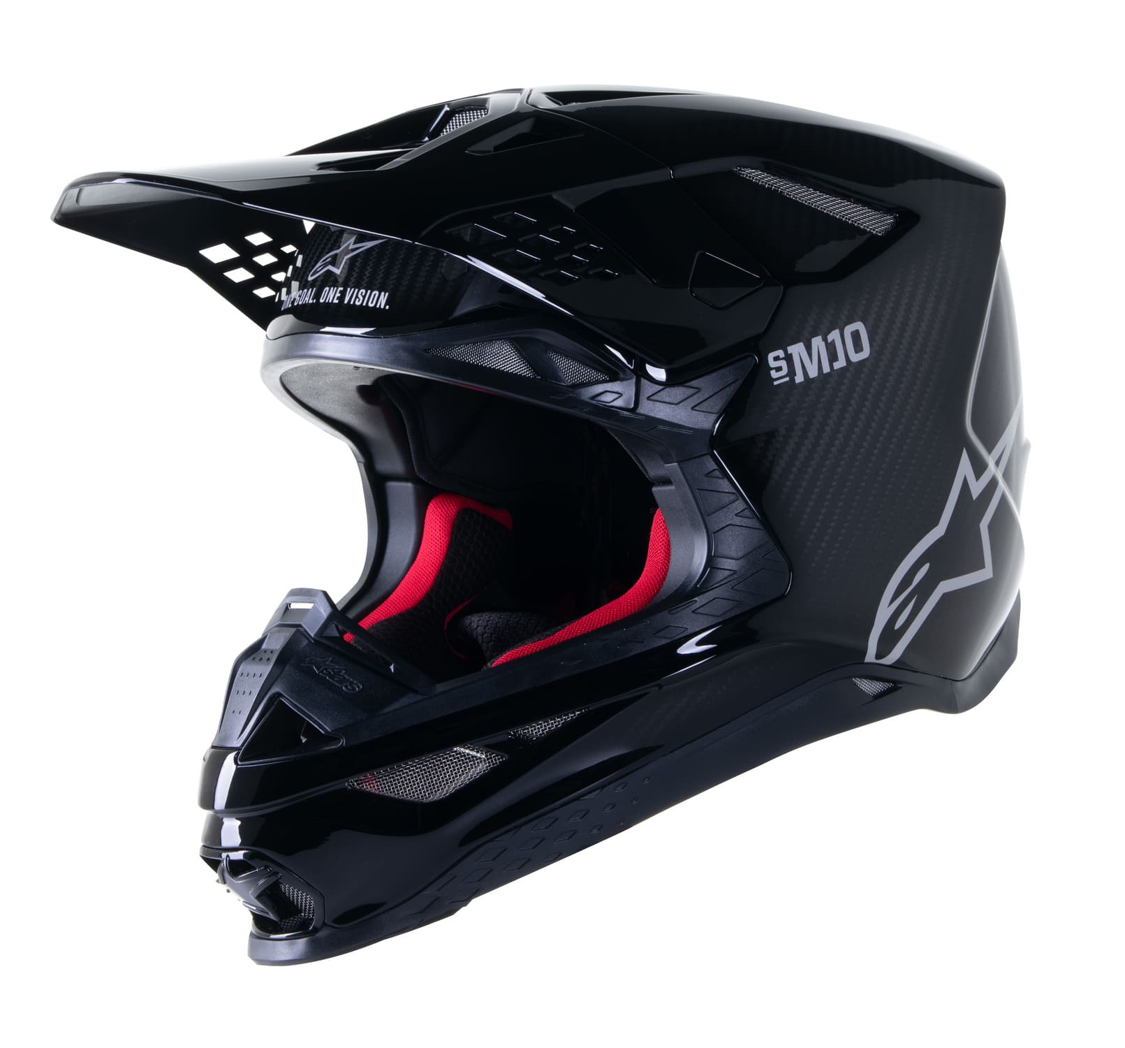 ALP1107976 Casco MX Alpinestars Supertech M10 SOLID nero XL