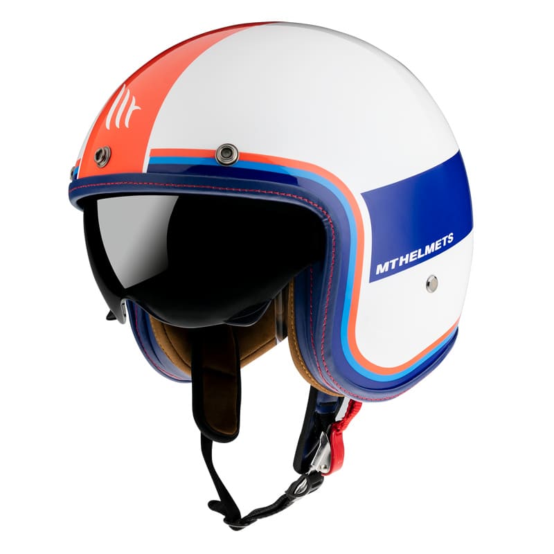 MT-172317 MT Le Mans 2 SV Tant jet helmet white / red / blue glossy XXL (2XL)