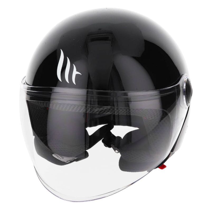 MT-180999 MT Street Uni jet helmet glossy black XL