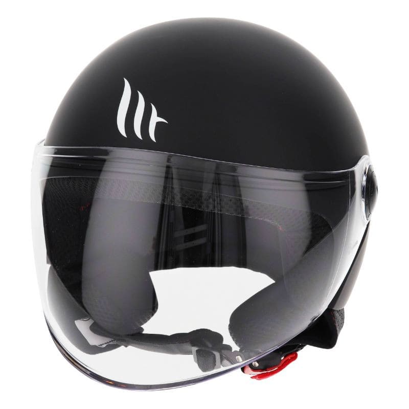 MT-126396 Casco jet MT Street Uni nero opaco XL