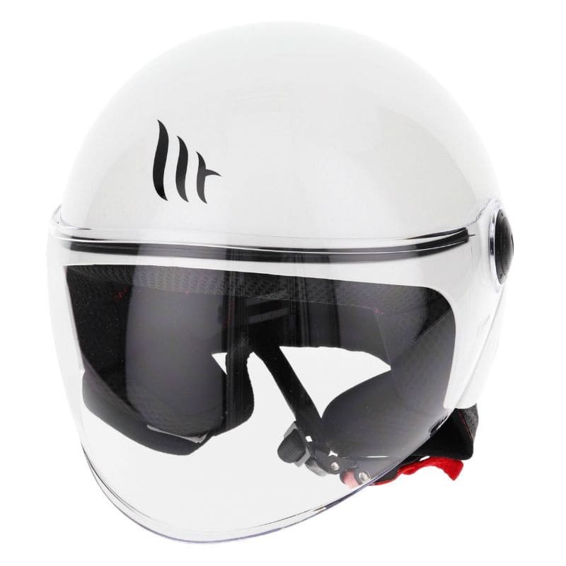 MT-160123 MT Street Uni jet helmet glossy white XL