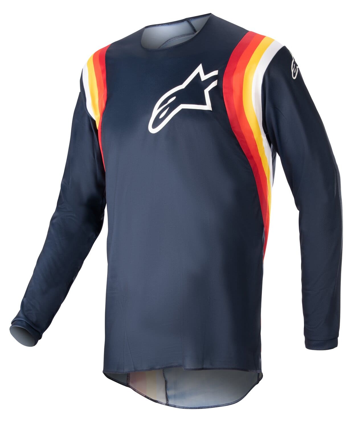 ALP29107389 Alpinestars Fluid Corsa MX Jersey Navy Blue 2XL