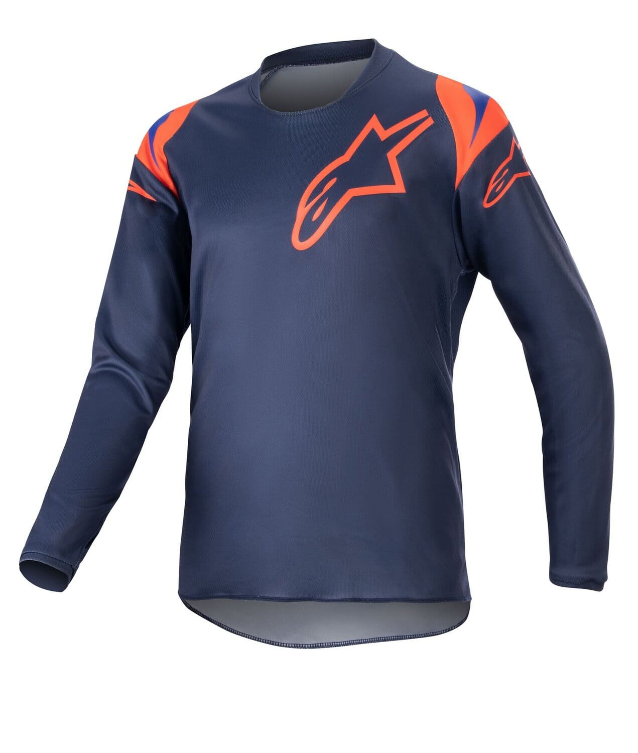 ALP29122320 Alpinestars Kids Racer Narin MX Jersey Navy/Orange XL