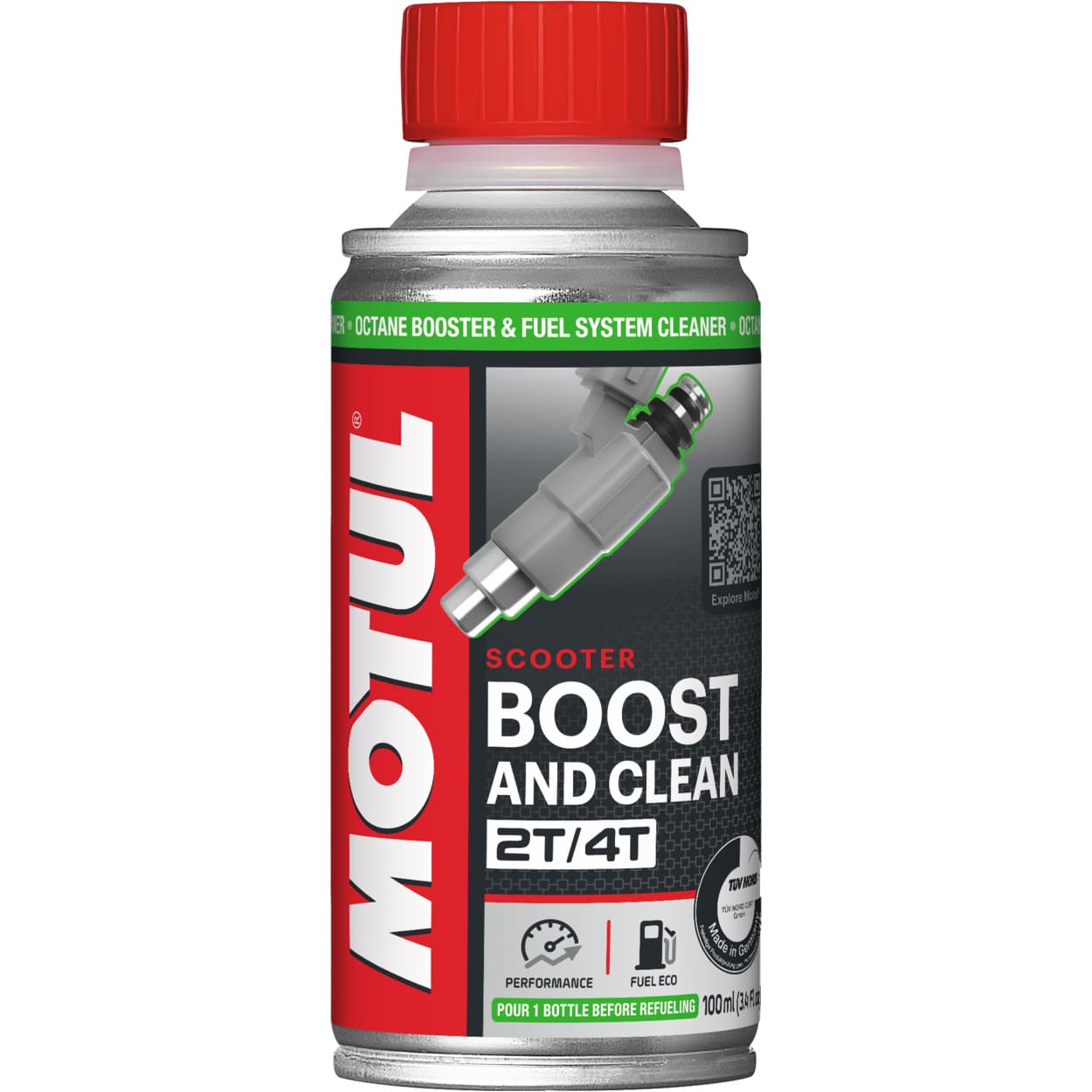 OMOT111493 Additivo carburante Motul Boost & Clean 2T / 4T Scooter