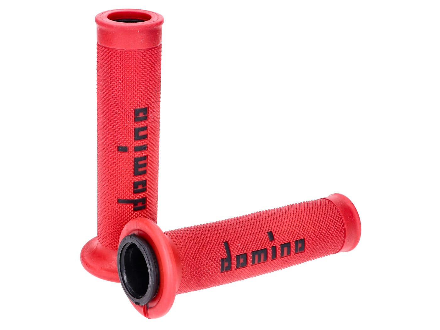 DOM44597 Domino A010 On-Road Grips Red / Black (Open)