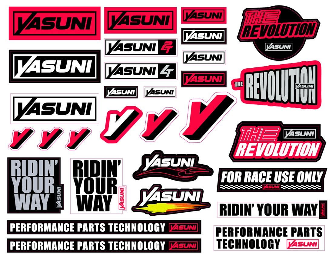 YASSTICKERKIT Yasuni Sticker Set