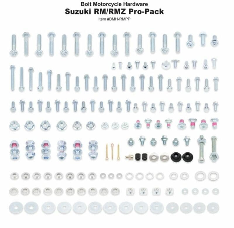 BLT-1061479 Kit bulloneria Bolt Pro-Pack Suzuki RM/RM-Z