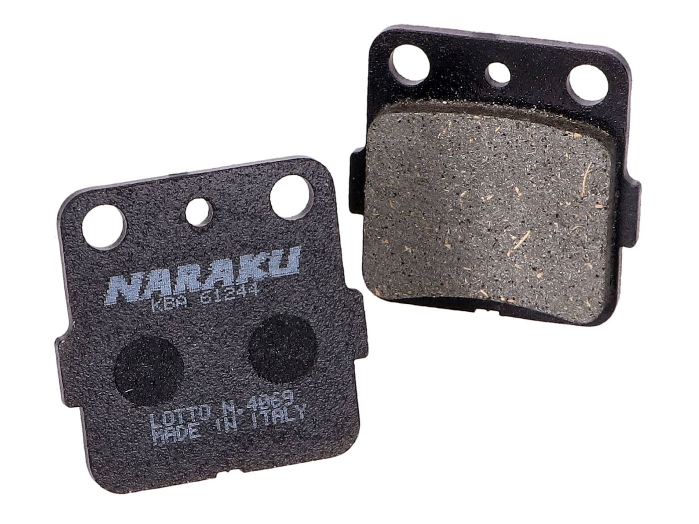 NK430.53 Organic Naraku brake pads Honda TRX 250-500 / Yamaha YFM 125 / Arctic Cat 400 DVX