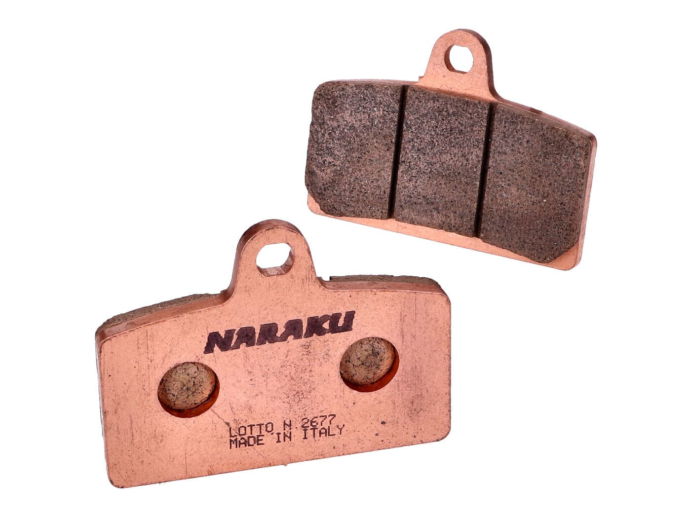 NK430.61/S Naraku sintered brake pads Aprilia RS / RS4 / Derbi GP1 / GPR / MH KN1 / KN2 / R