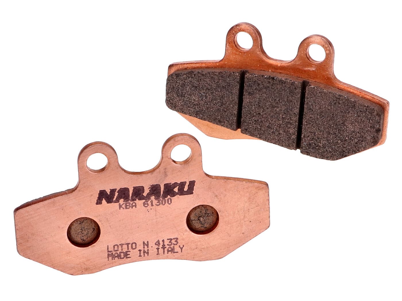 NK430.28/S Pastiglie freno Naraku sinterizzato Aprilia / CH / Motorhispania / Peugeot / Rieju