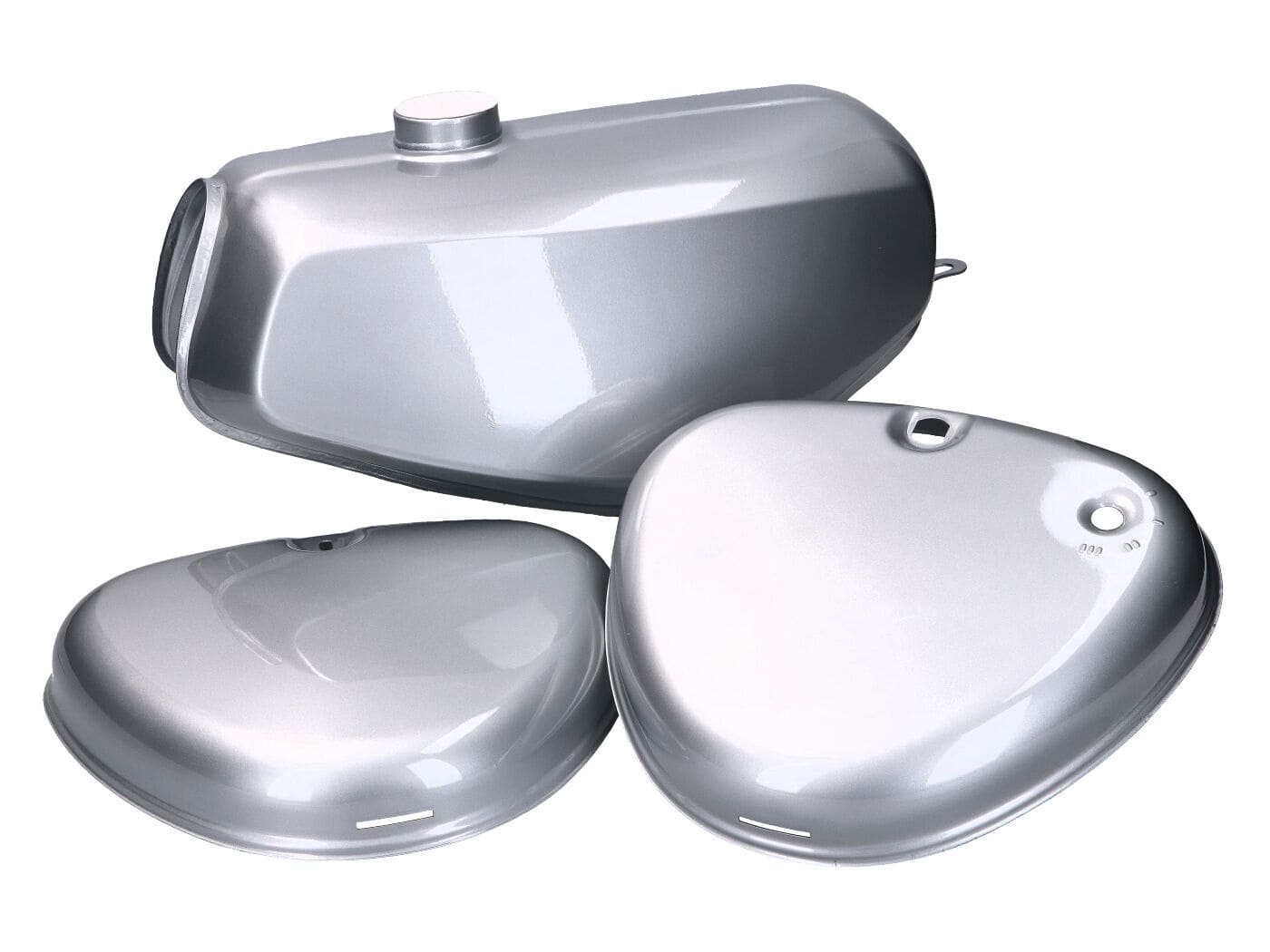 MOF-KIT.C.40551-9006 Tank and side fairing set silver Simson S50 / S51 / S70