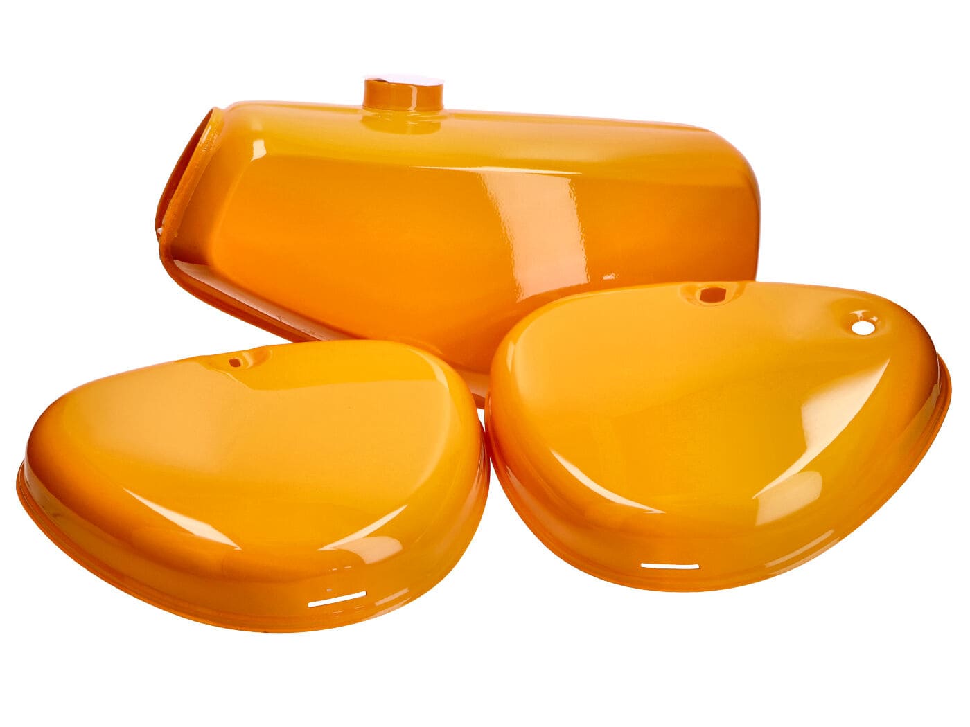 MOF-49097 Tank and side fairing set orange Simson S50 / S51 / S70