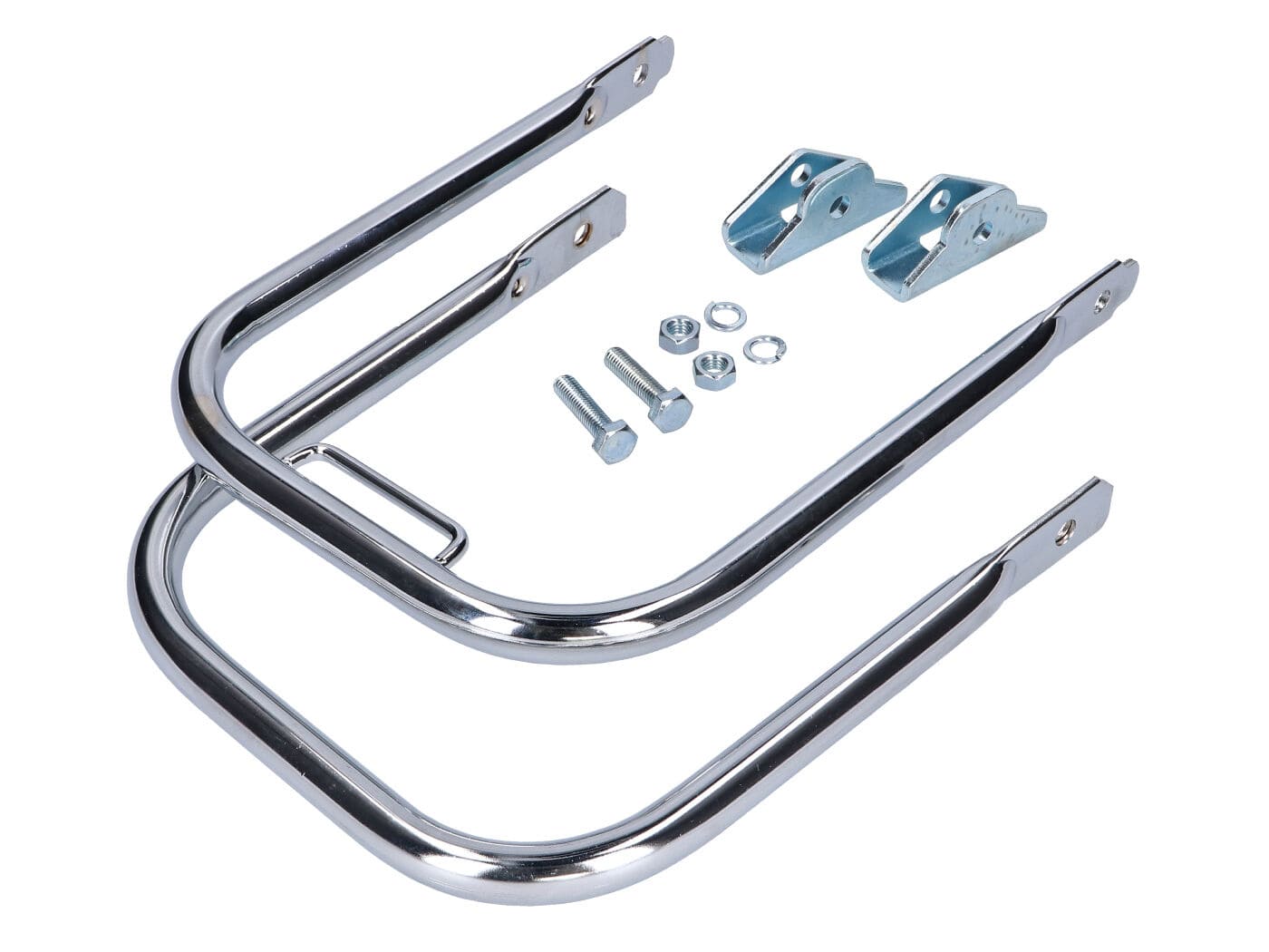 MOF-43140 Chrome Rear Rack Long Support Bar Simson S50 / S51 / S70