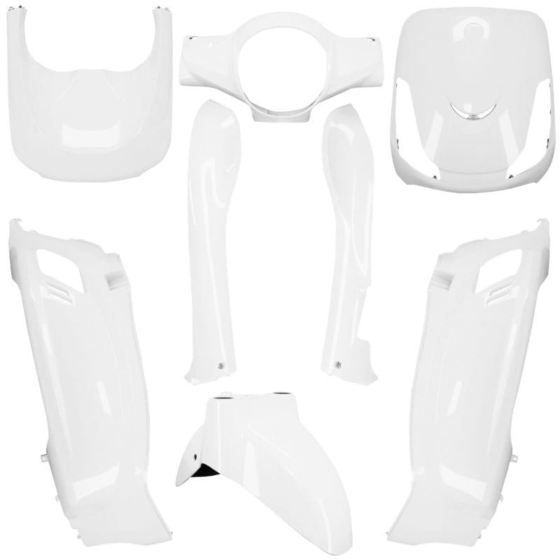 SP-185542 Kit carena 8 pezzi bianco Sym Fiddle 1