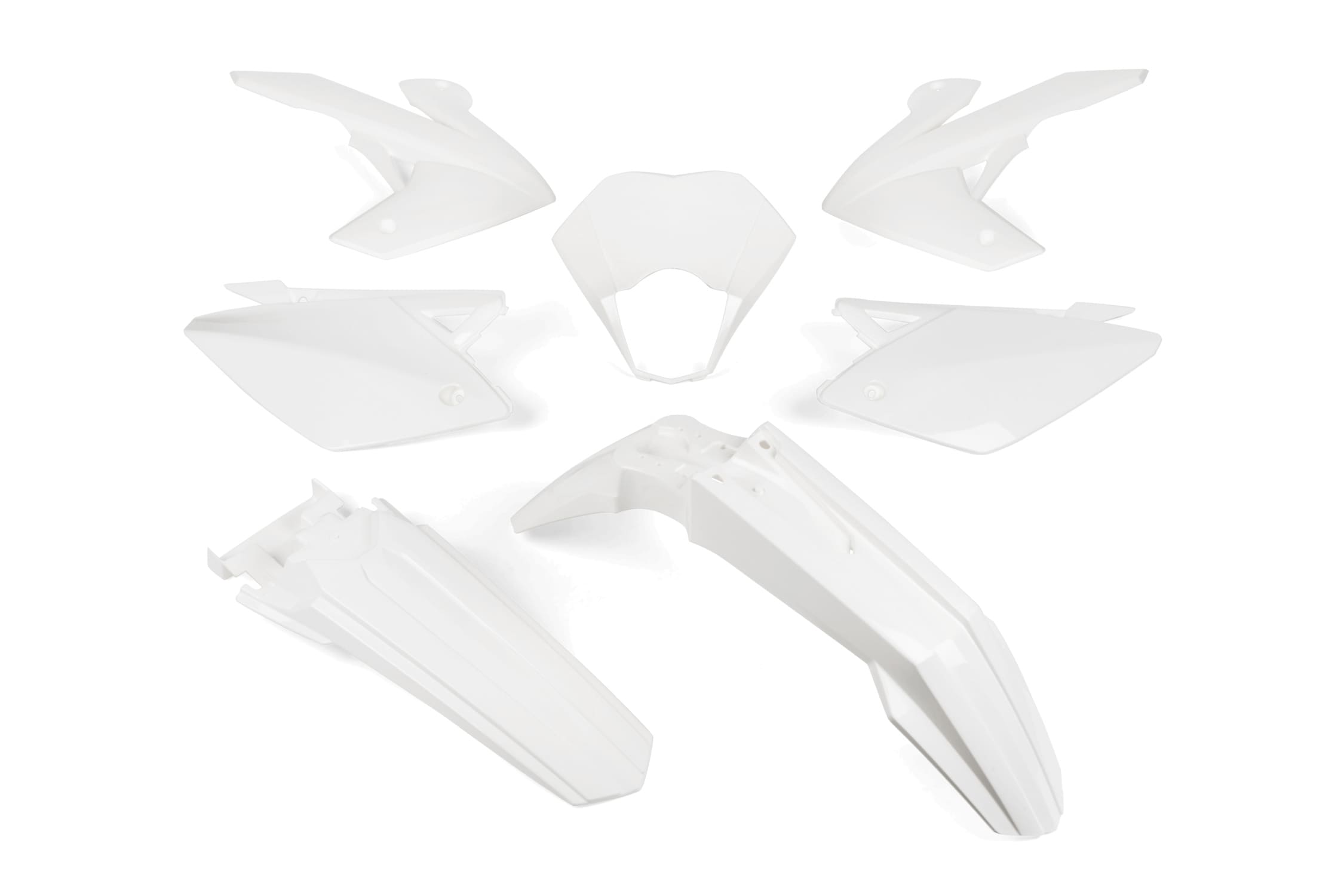 STR-982.00/WH Rieju MRT white 7-piece fairing kit