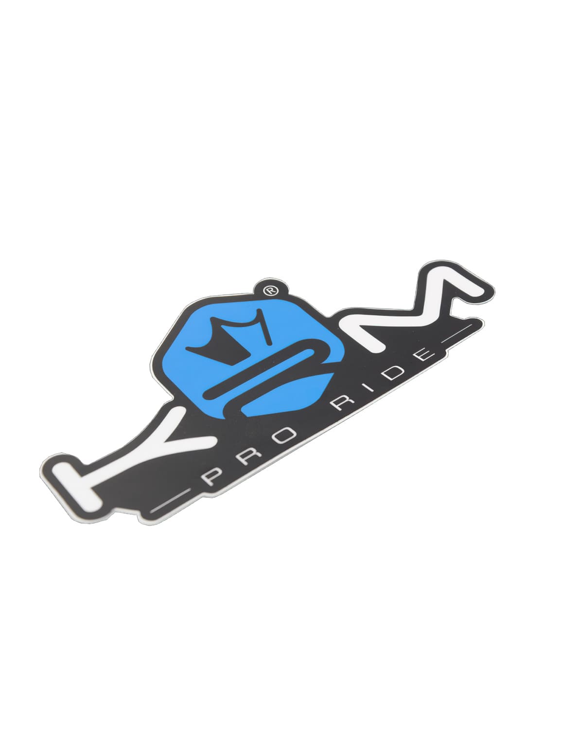 KR043F KRM Pro Ride Sticker Blue XL