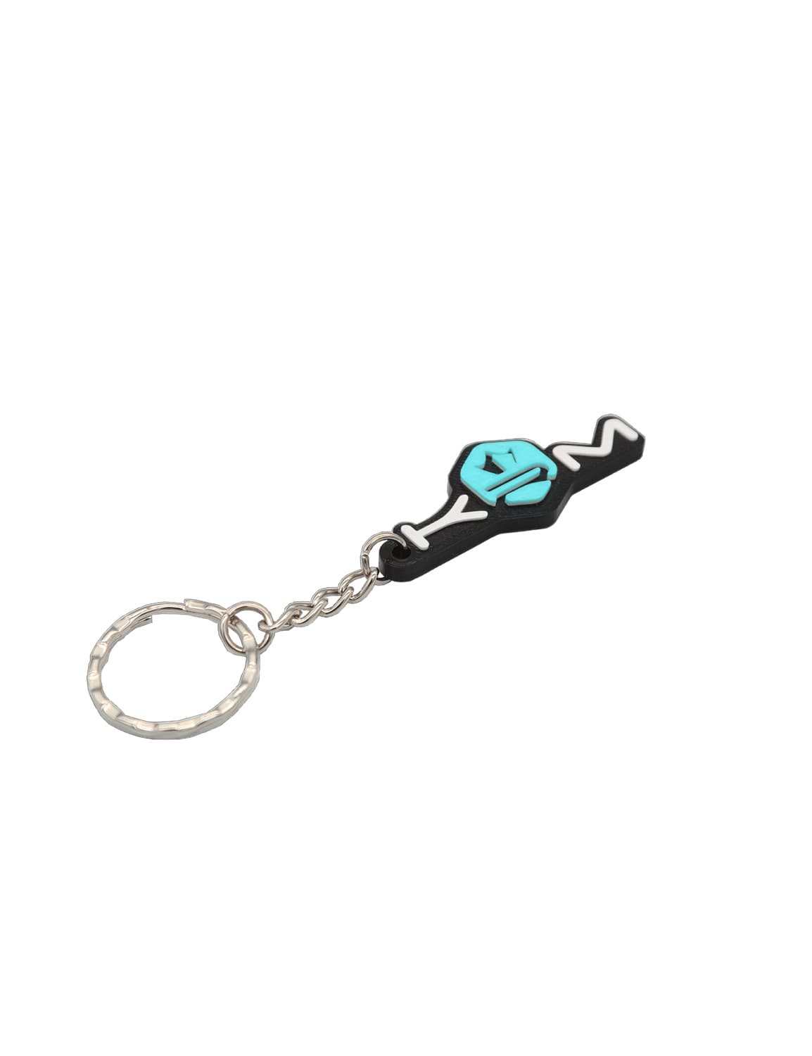 KR081F KRM Pro Ride Keychain Turquoise