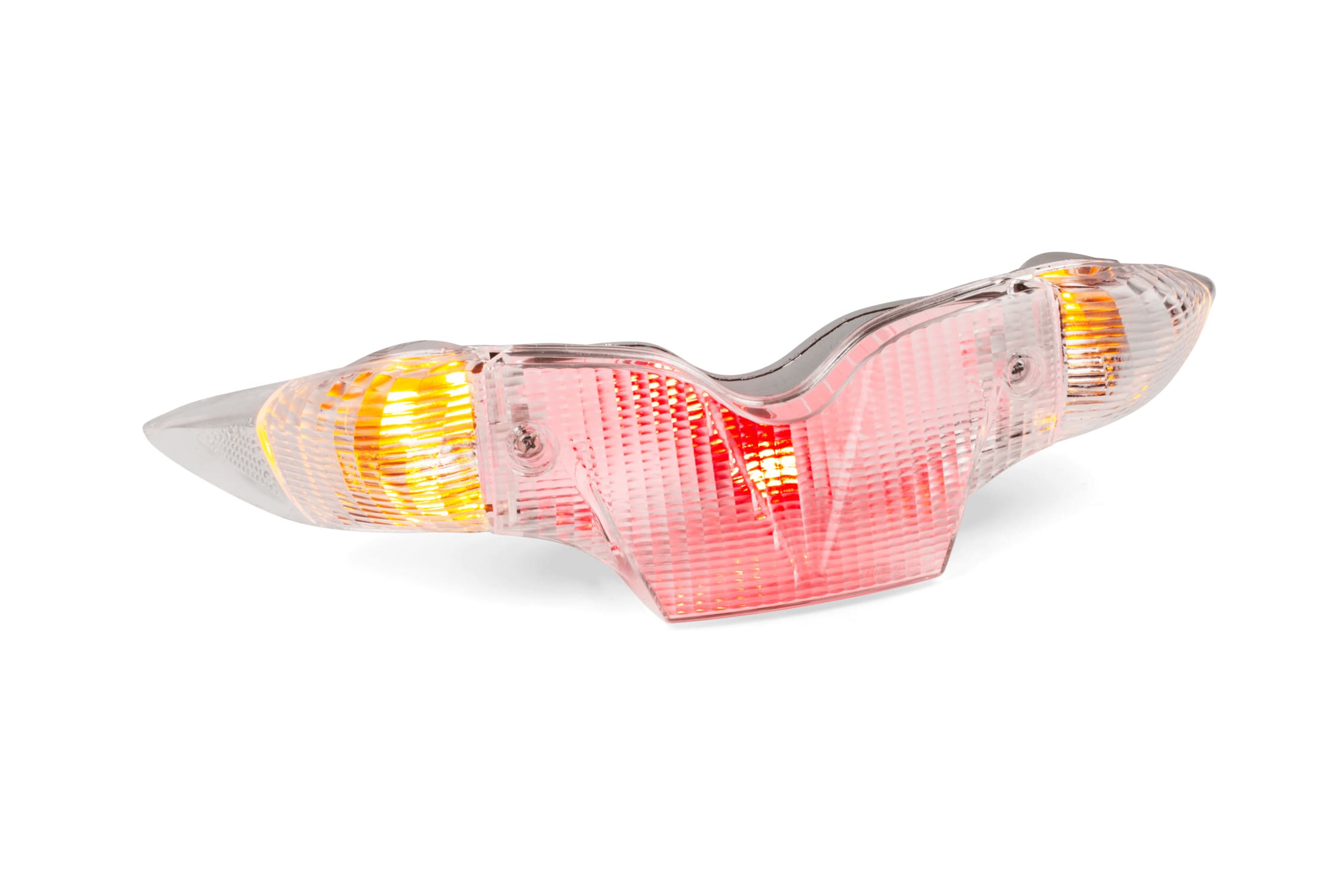 L-SA7329 Transparent taillight + turn signals, Gilera Runner up to 2005 CE approved