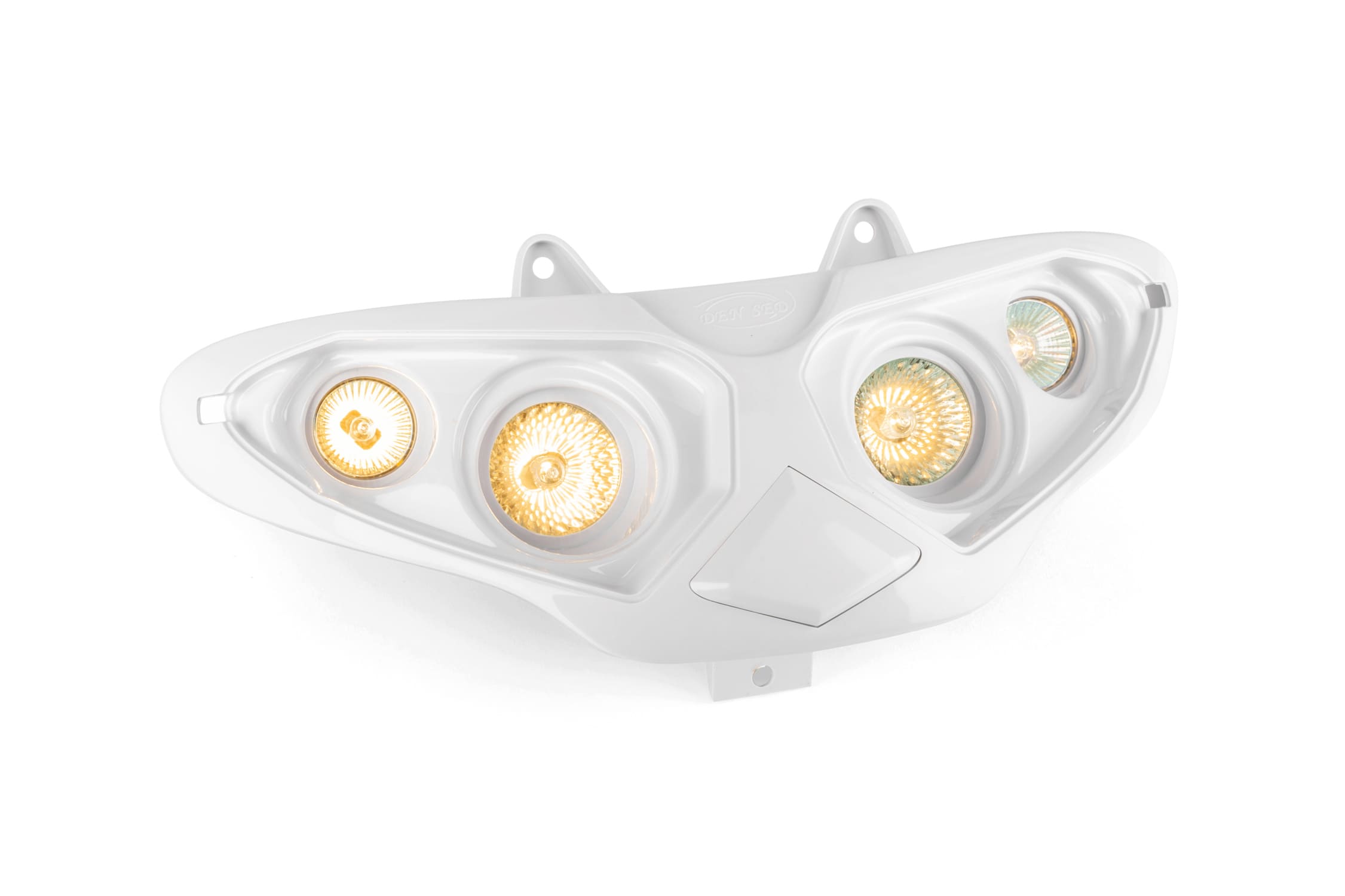 ODF-16502-W 4 Headlight Mask ODF Gilera Runner / Hussar white