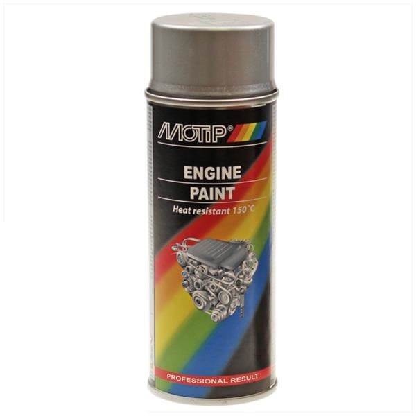 MOT4093 Soray Motip engine crankcase paint 400ml, aluminium