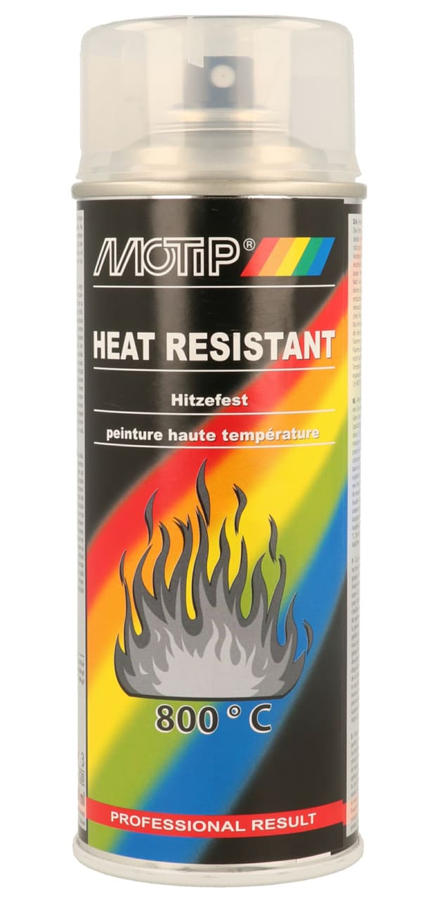 MOTIP4613 Vernice Spray Motip Pro Resistente al Calore trasparente 400ml