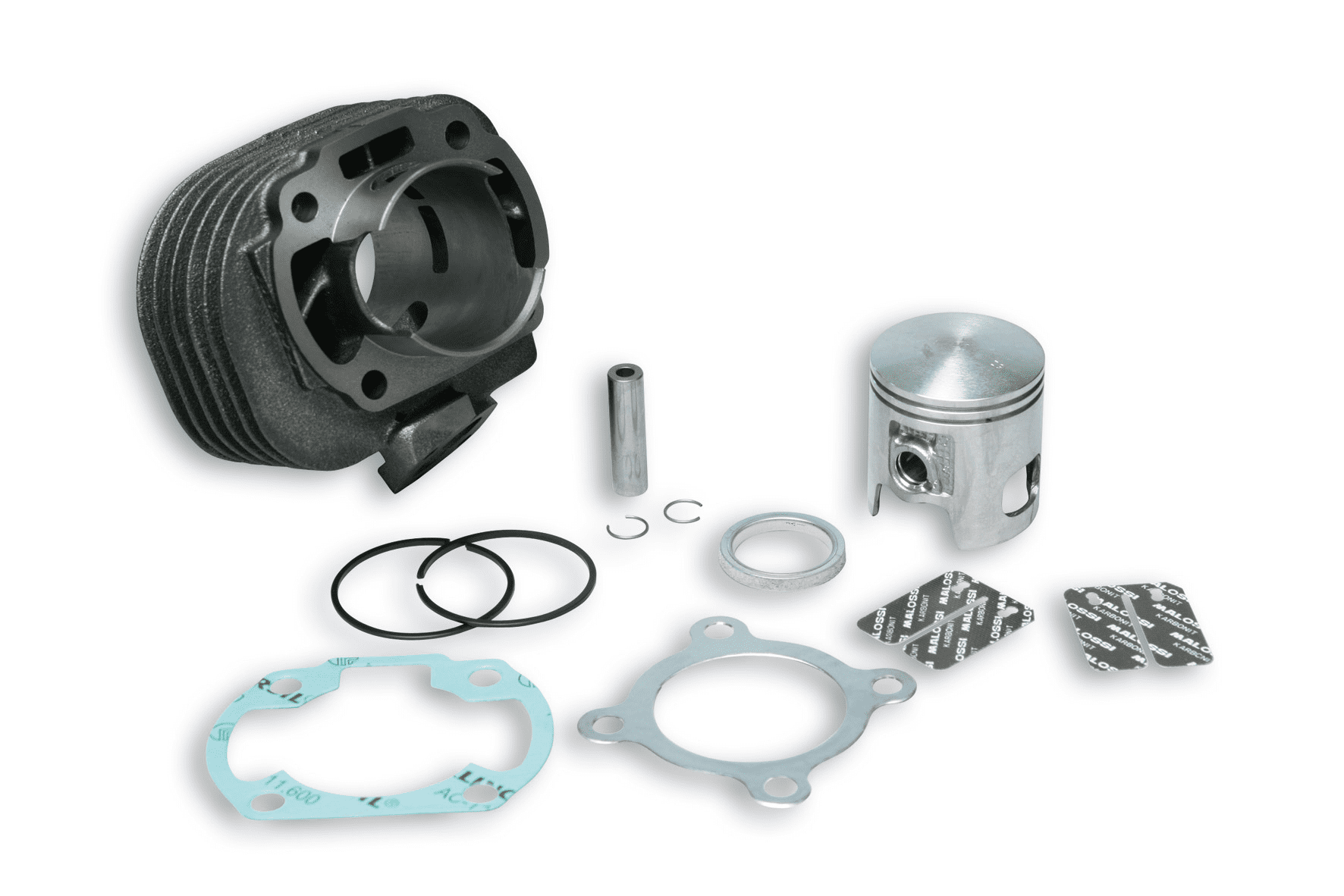 317002 Malossi 70cc cylinder kit d.47 Minarelli horizontal AC air sp.10 cast iron