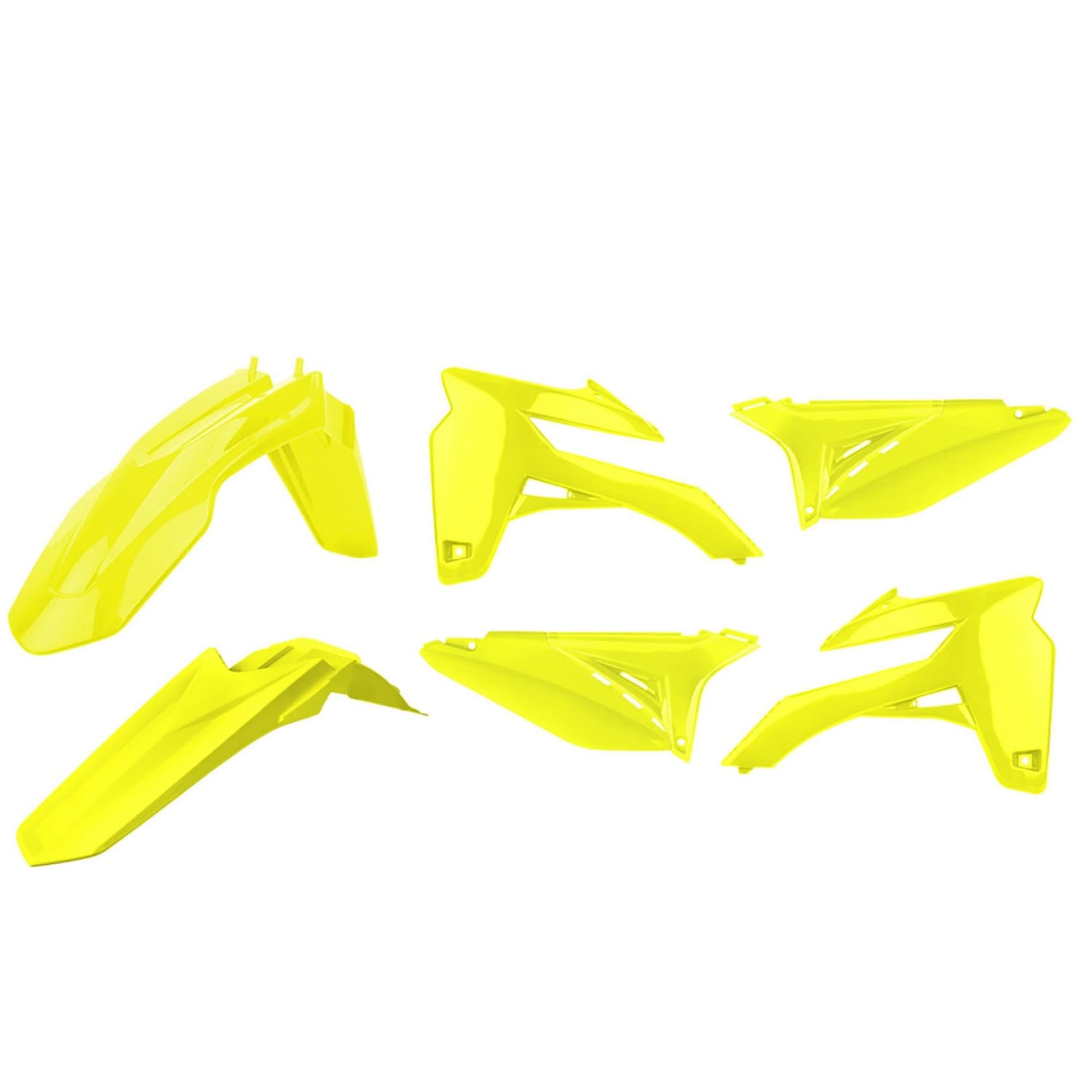 POL-790743FY Polisport fairing kit fluo yellow Sherco SE-R / SEF-R