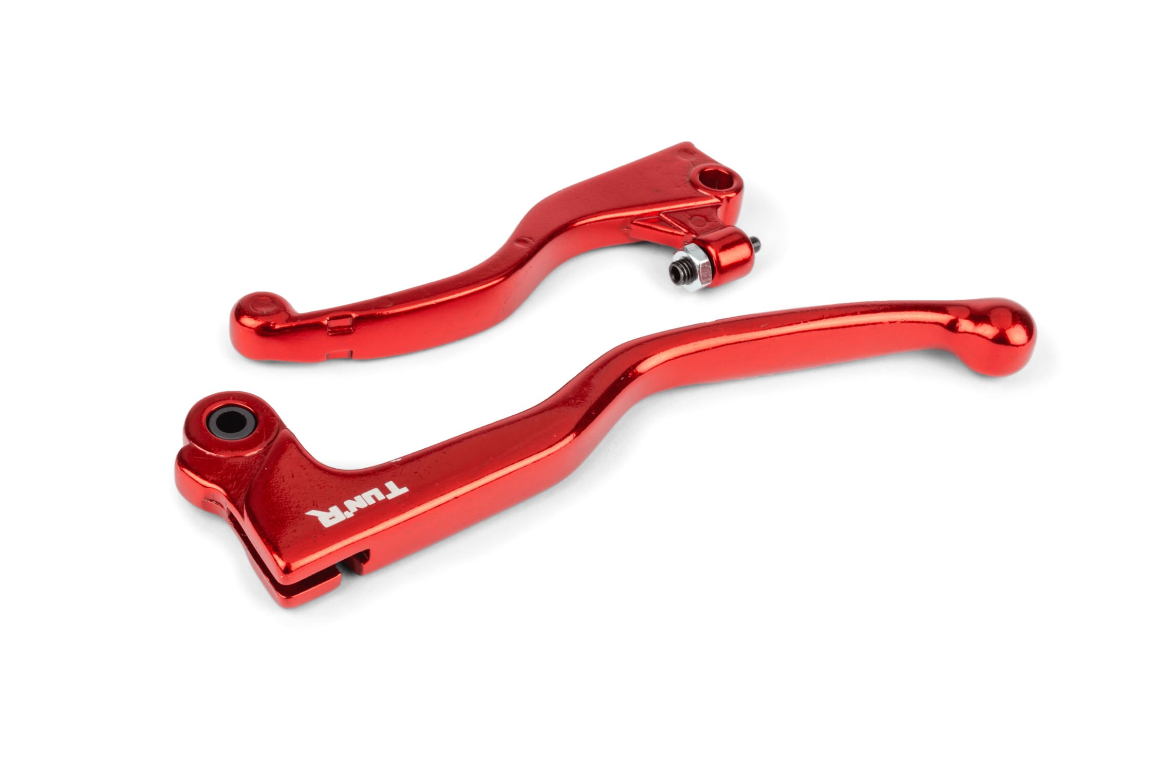 CGN497273 Brake / Clutch Levers (x2) red Derbi Senda X-Treme from 2011