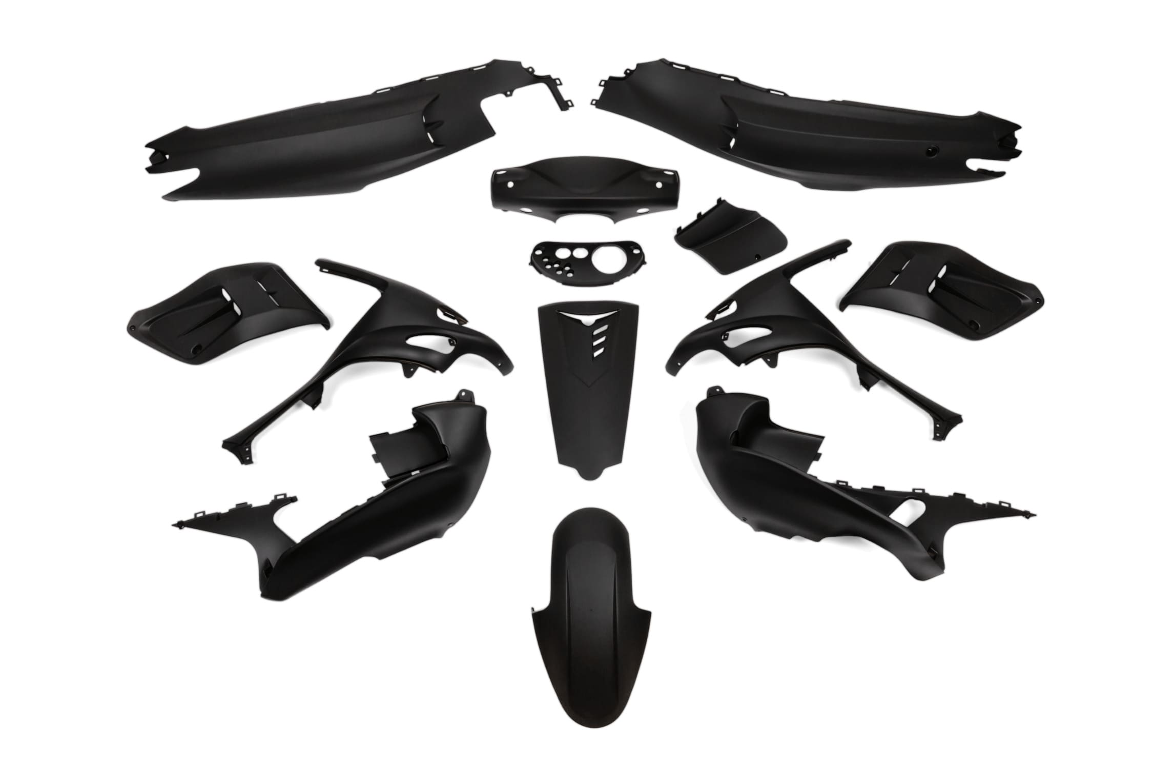 L-SA89691 Kit carena 13 pezzi nero opaco Gilera Runner fino 2005