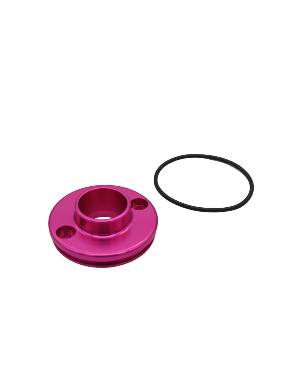 KR611F Terminale silenziatore KRM 70 - 90 alluminio rosa