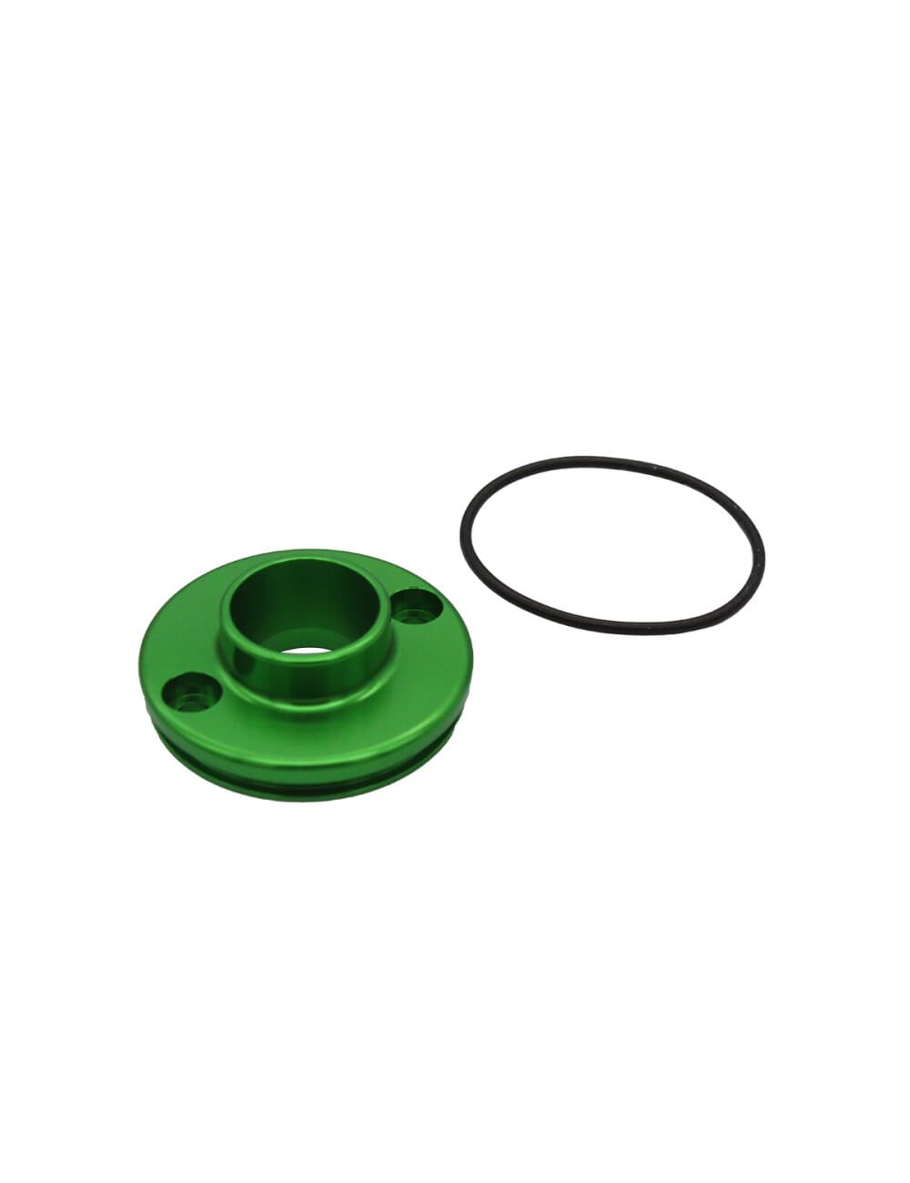 KR613F Terminale silenziatore KRM 70 - 90 alluminio verde