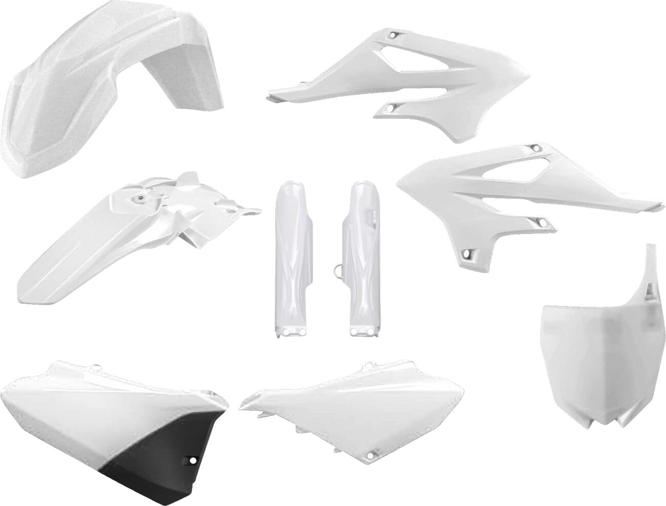 POL-14033670 Complete Fairing Kit Polisport White YZ 85 2022