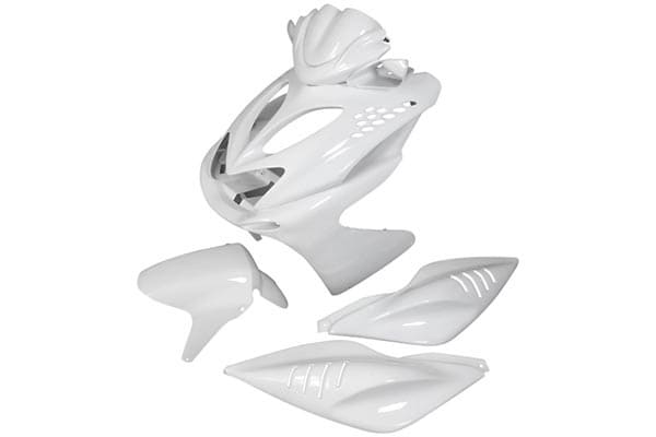 str-901.ss/wh set carene str8 7 pezzi aerox/nitro colore bianco