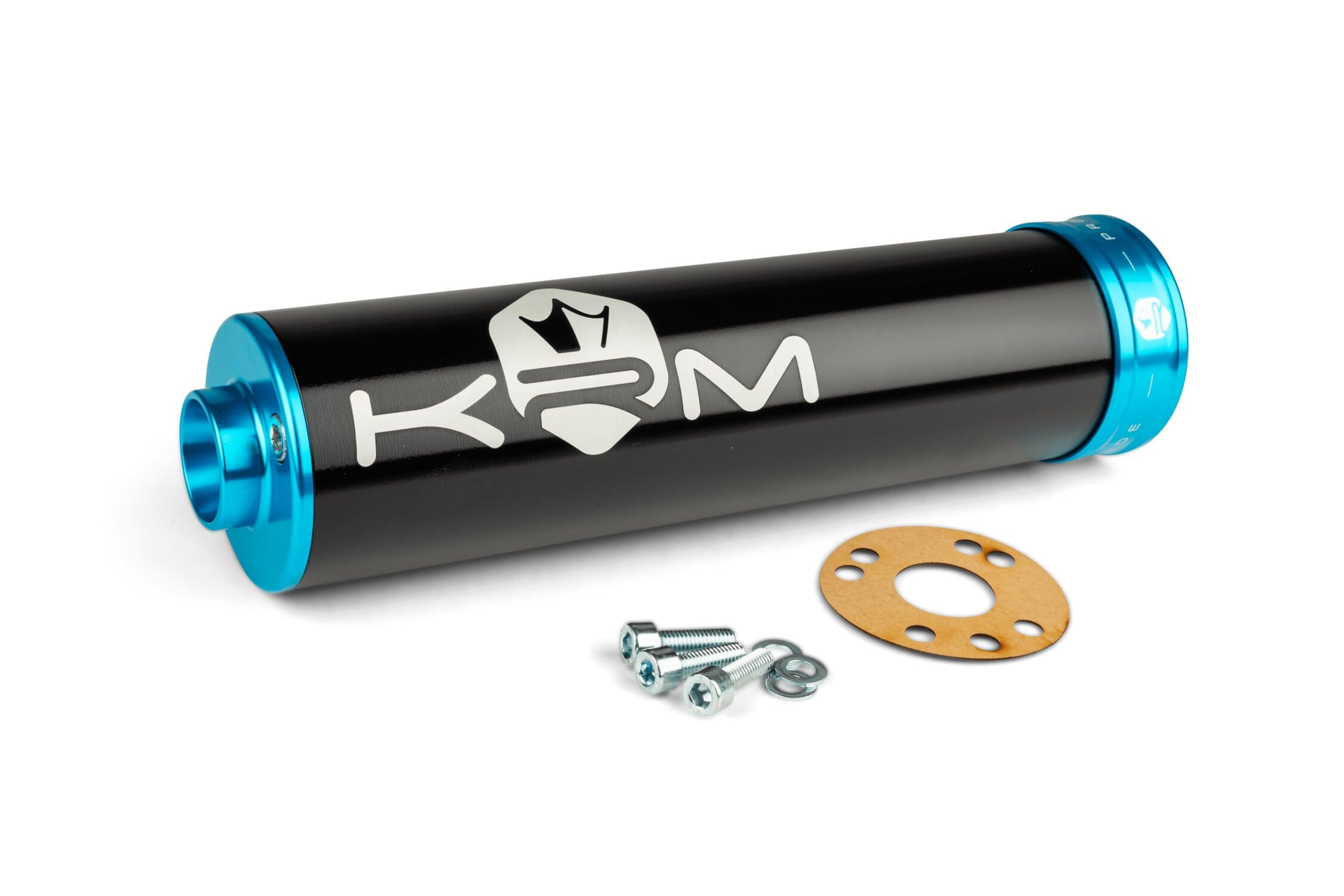 KR621F Silenziatore KRM 70 - 90 Nero / Turchese