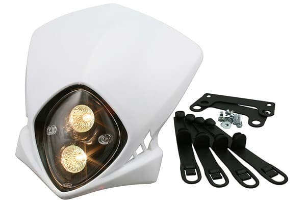 STR-599.04/WH Enduro Duke Headlight Mask White