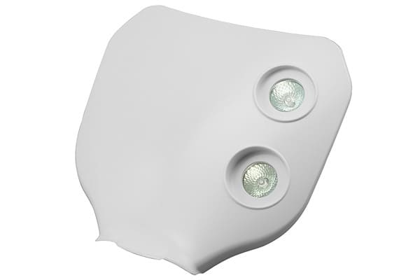 STR-599.01/WH Universal Headlight Mask, White